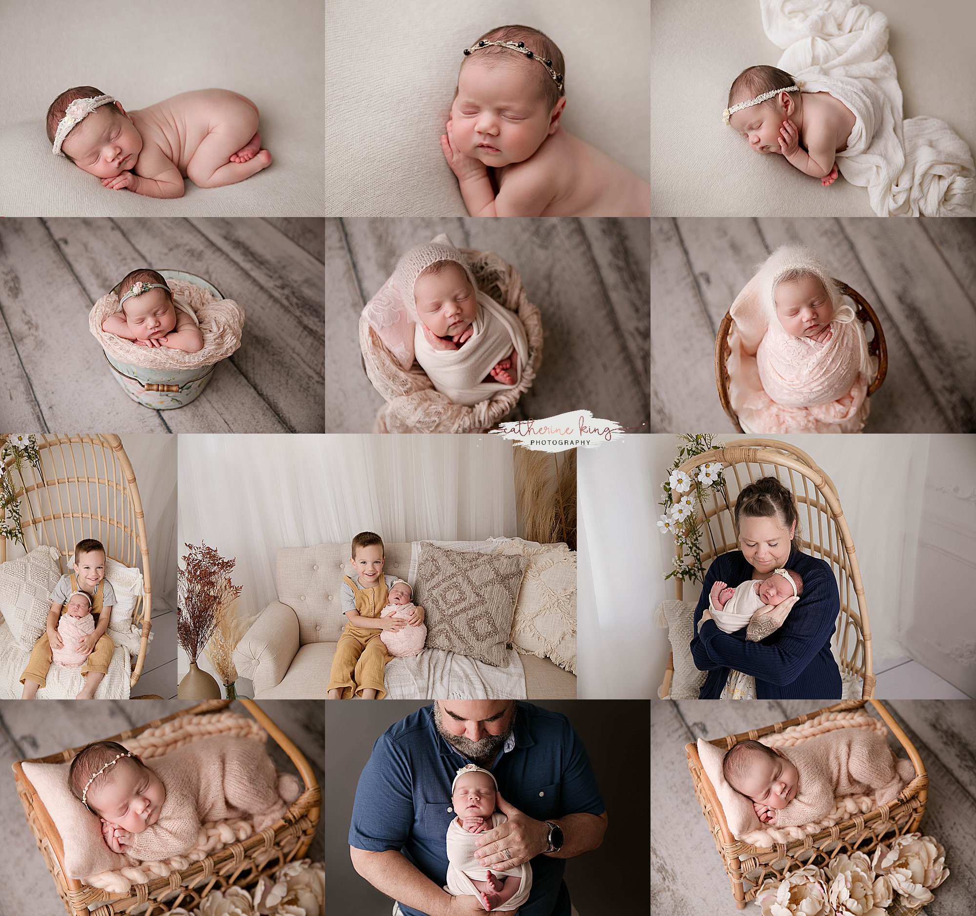 What to Expect from a Studio Newborn Posed Session in Madison, CT