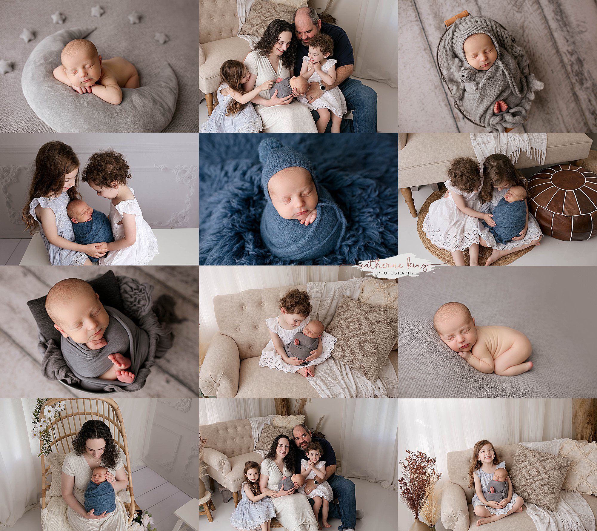 What to Expect from a Studio Newborn Posed Session in Madison, CT