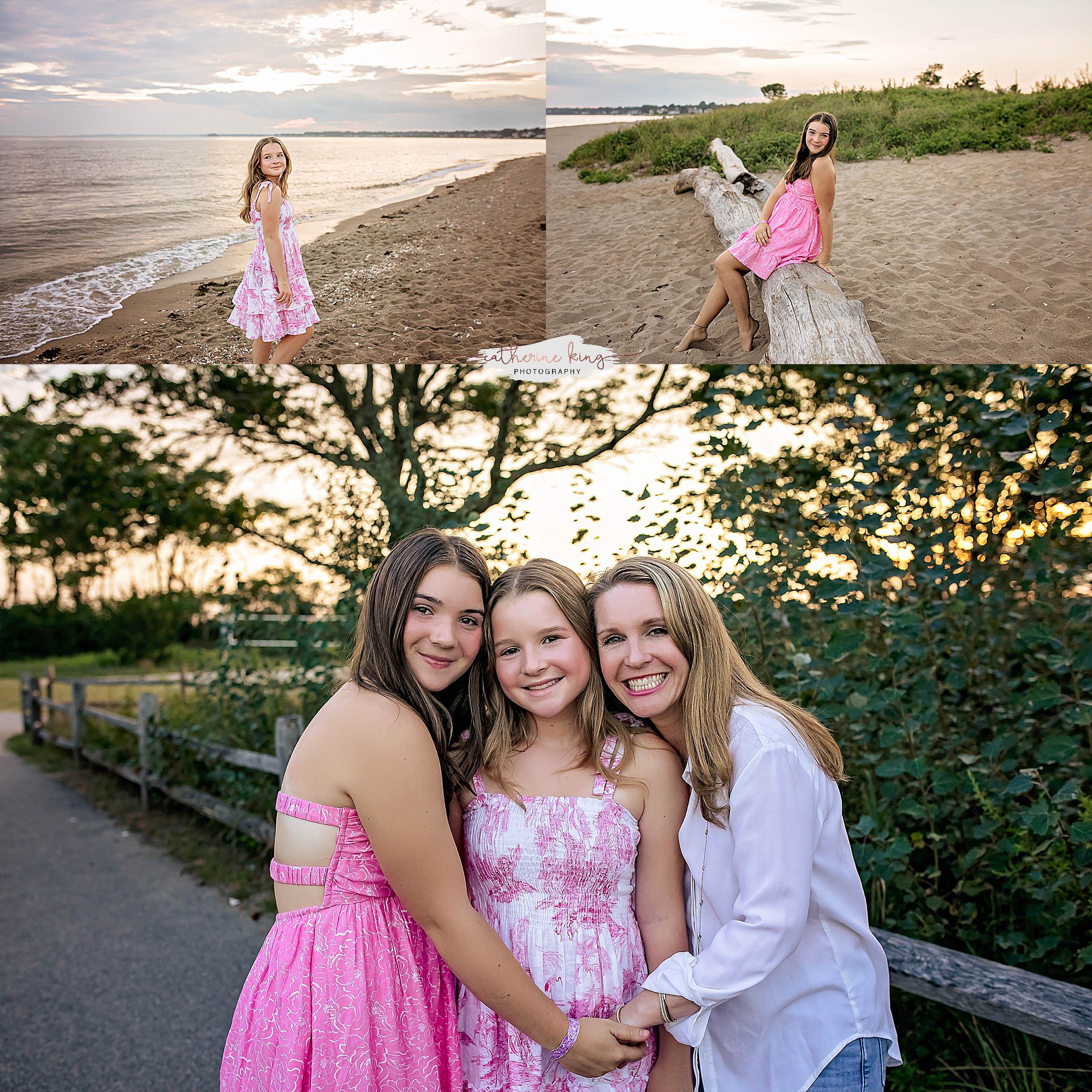 Family photographer on the CT shoreline | 2024 Beach Family Photography