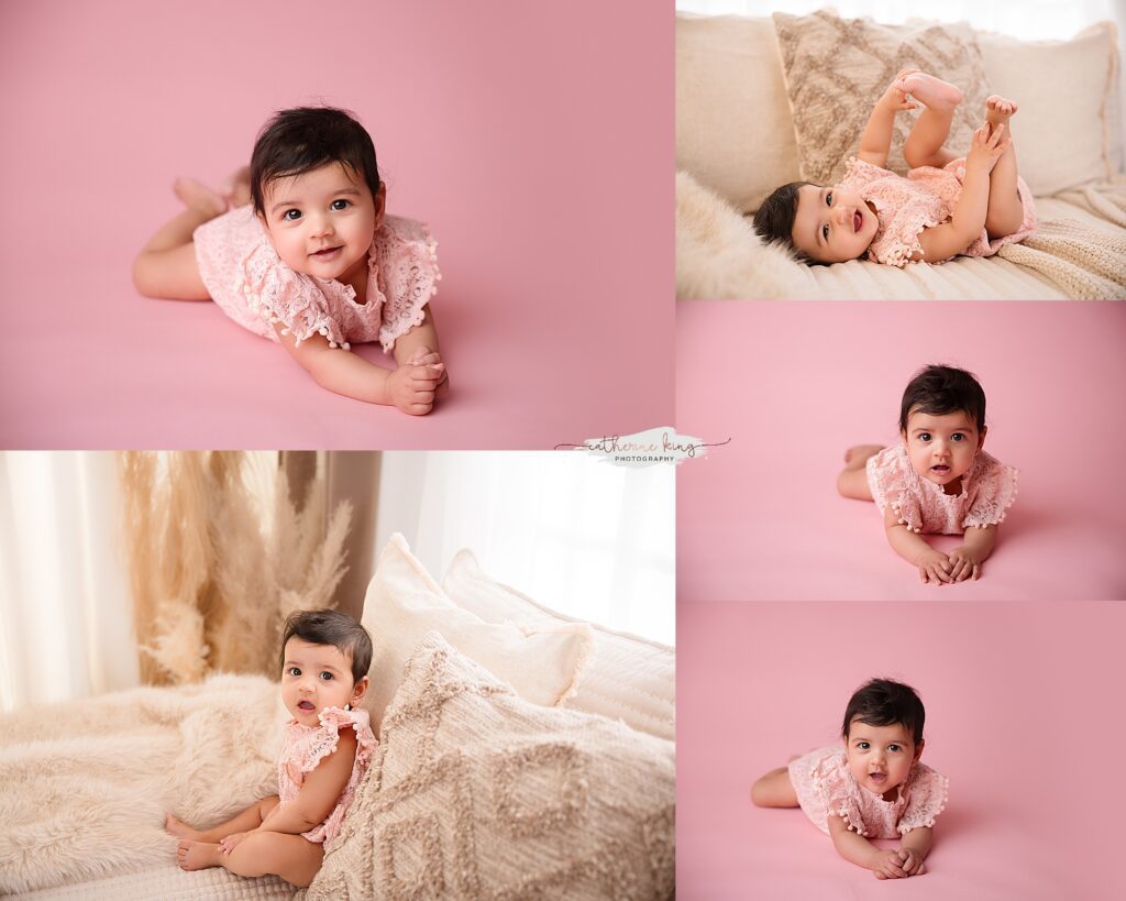 capturing first year photos - 6-7 months