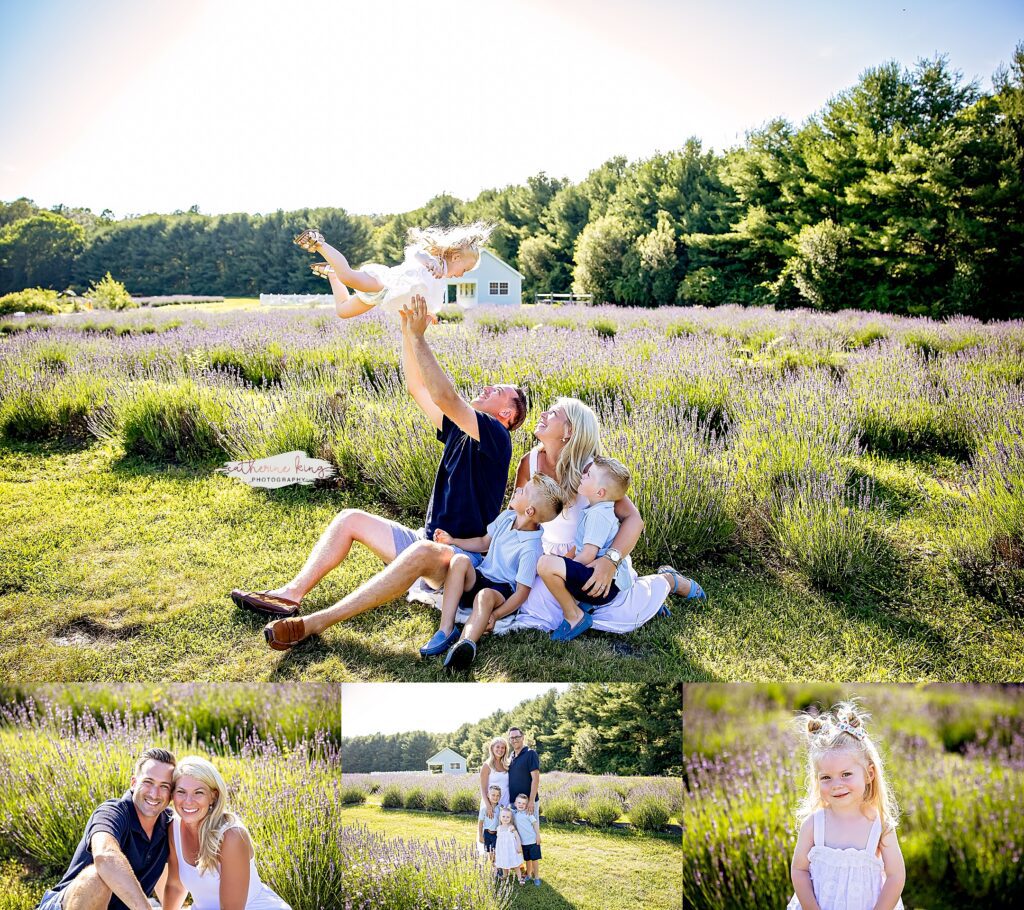 ct family photographer lavender farm session