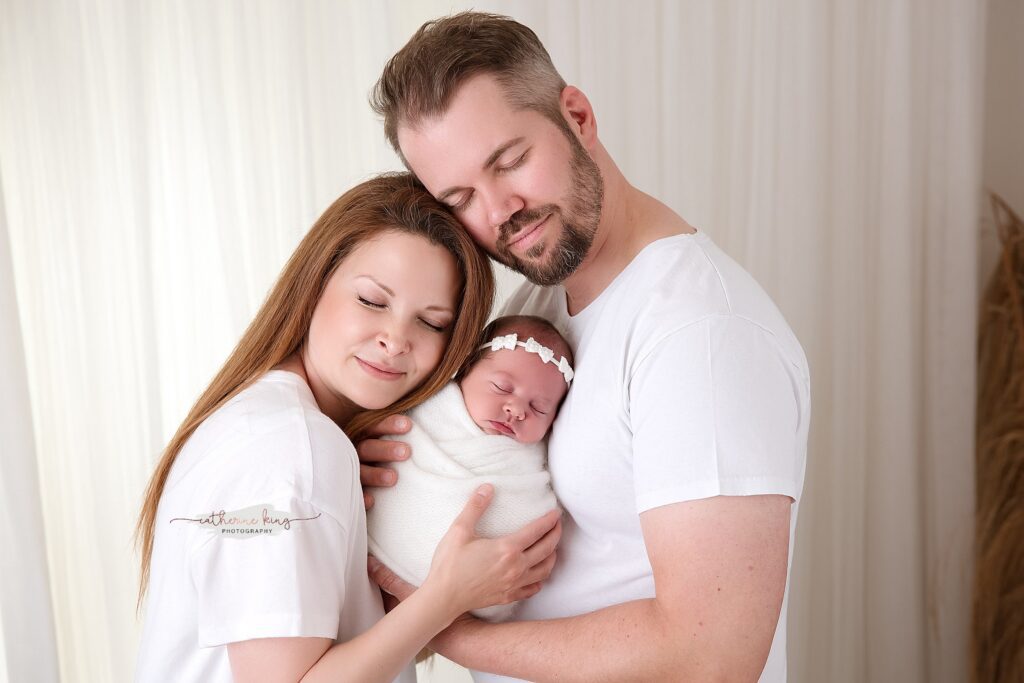 wrapped newborn session connecticut