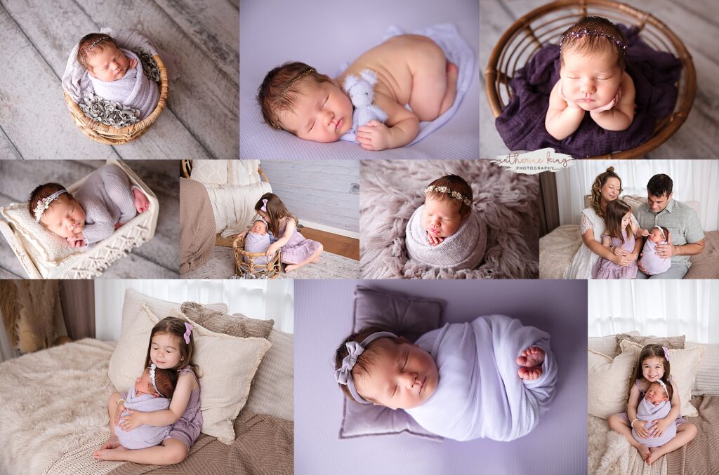 posed vs lifestyle newborn photography